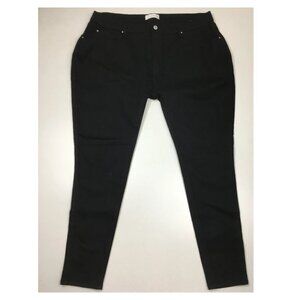 NWOT SENE Studios Black Wash Cut 5 Pocket Bespoke/Custom Made Skinny Jeans